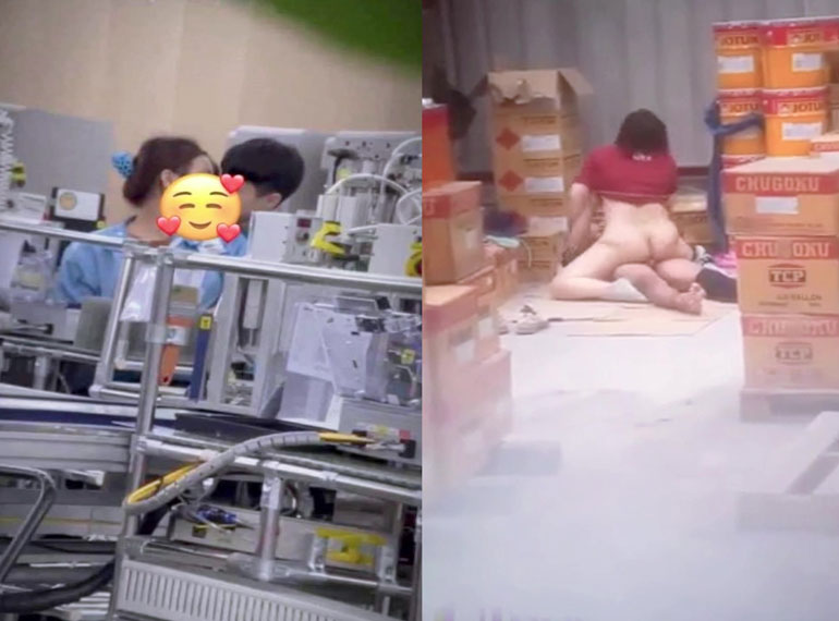 Lộ Clip Hot 18+ Hai Công Nhân Lén Chịch Nhau Tại Khu Công Nghiệp Trong Giờ Làm