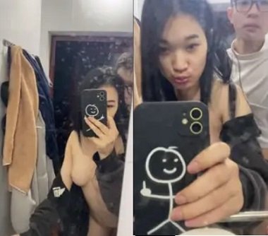 Lộ Clip Hot 18+ Làm Tình Với Em Người Yêu Trước Gương